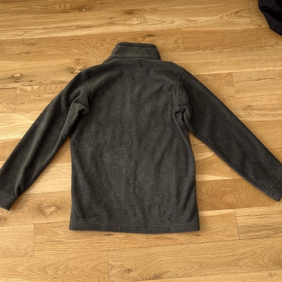 Columbia boy’s fleece jacket. Size L (14-16). Gray. - Picture 2 of 5